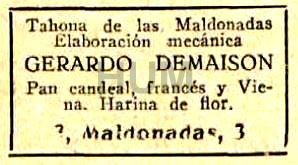 Fototeca. Calle y tahona de las Maldonadas. Madrid, 1915