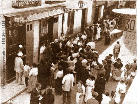 Fototeca. Calle y tahona de las Maldonadas. Madrid, 1915