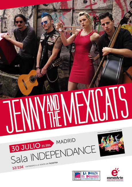 Jenny and the Mexicats vuelven a Madrid