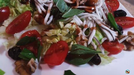 Ensalada con gulas Ensalada con gulas