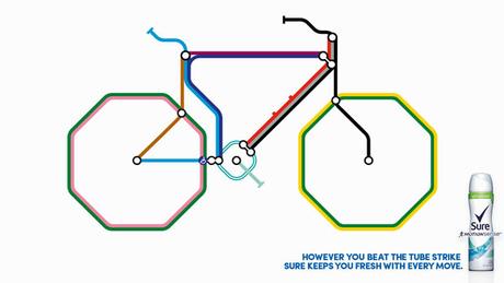Rexona aprovecha con humor la huelga del metro de Londres en esta campaña
