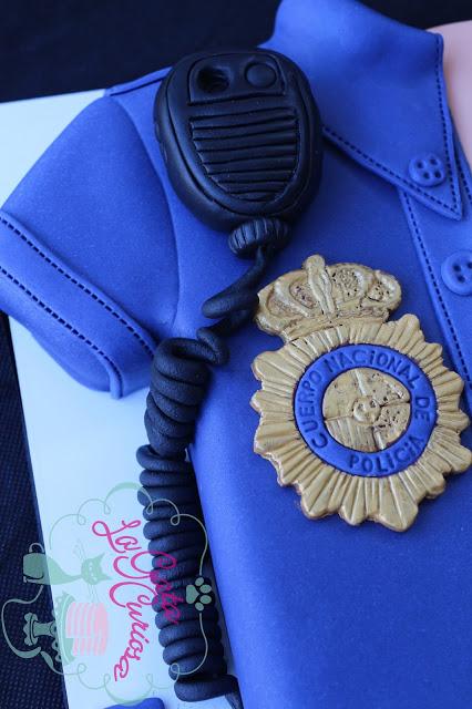 TARTA CAMISA POLICÍA, CAMISETA ENFERMERA TARTA CAMISA POLICÍA, CAMISETA ENFERMERA