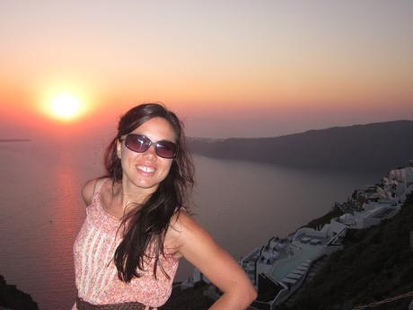 Atardecer en Santorini Atardecer en Santorini