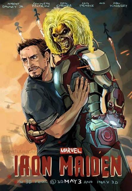 Muy Iron y muy Maiden para Tony Stark