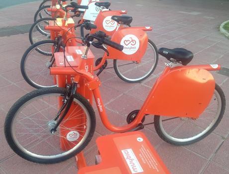 En Murcia (España) también se cuenta con un sistema de bicicleta compartida