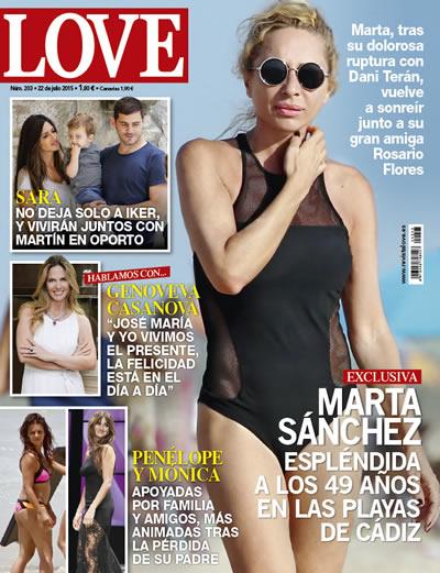 portada de la revista love