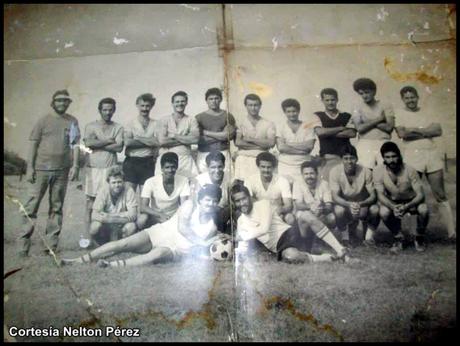 Equipo de Fútbol Verona, del interbarrios de Manatí 1992