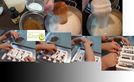 Polos con pepitas de chocolate Polos con pepitas de chocolate