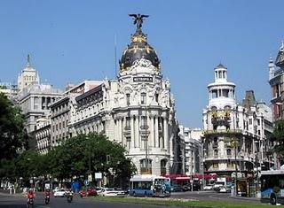 El Edificio Metrópolis, uno de los emblemas de Madrid. El Edificio Metrópolis, uno de los emblemas de Madrid.