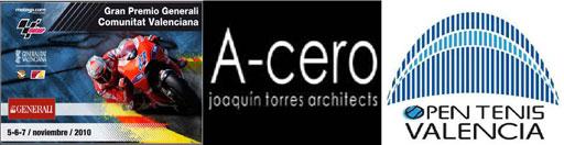 A-cero Los diseños de A-cero llegan hasta el Gran Premio de Motociclismo y el Open 500 de tenis