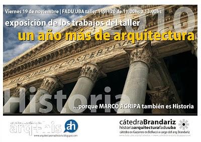 Invitación a la Exposición 2010 de los Trabajos: Un Año Más de Arquitectura Invitación a la Exposición 2010 de los Trabajos: Un Año Más de Arquitectura