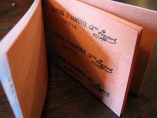 PAPIER D'ARMÉNIE, PERFUMAR TU CASA CON ESTILO. PAPIER D'ARMÉNIE, PERFUMAR TU CASA CON ESTILO.