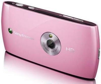 Un Sony Ericsson Vivaz rosa para mujeres
