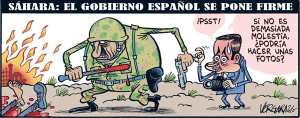 Siento vergüenza con lo que está pasando en el Sahara Siento vergüenza con lo que está pasando en el Sahara