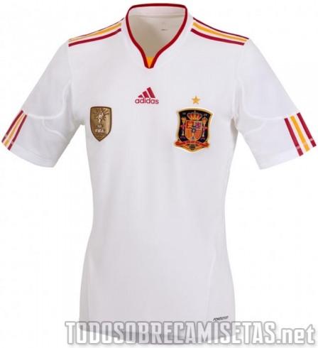 Nueva camiseta Adidas de España; temporada 2011-2012