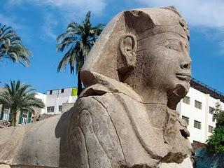 12 ESFINGES DESCUBIERTAS EN LUXOR EGIPTO