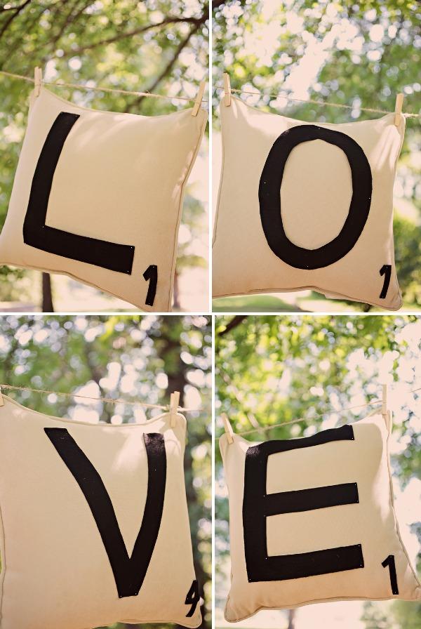 Ideas Originales: Letras scrabble en tu boda 4