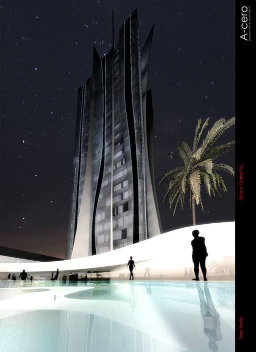 A-cero-projects A-cero diseña la arquitectura y el interiorismo de la torre más alta de Murcia