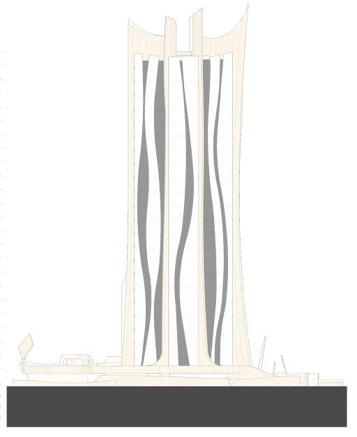 Elevation A-cero diseña la arquitectura y el interiorismo de la torre más alta de Murcia