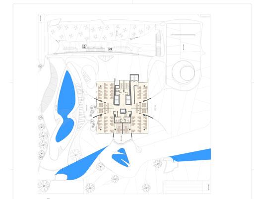 Offices-model-floor-(1-6) A-cero diseña la arquitectura y el interiorismo de la torre más alta de Murcia