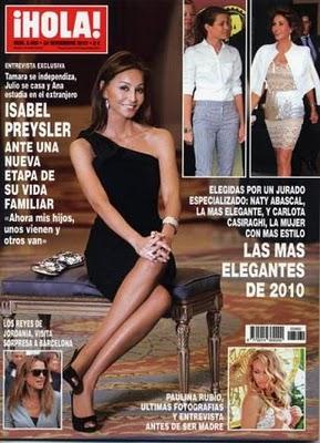 Isabel Preysler cumple 60 años y aparece en portada de Hola y Vanity Fair de Diciembre Isabel Preysler cumple 60 años y aparece en portada de Hola y Vanity Fair de Diciembre