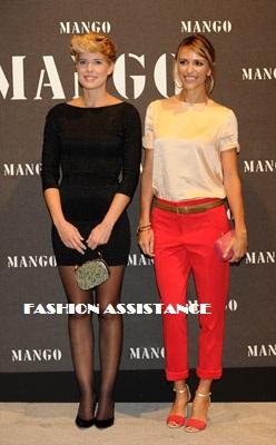 Mango Present New Collection Spring/Summer 2011. Invitadas famosas