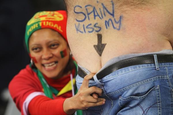 La España amistosa espana-portugal4-0