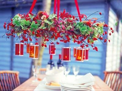 DECORACIÓN EN ROJO PARA NAVIDAD