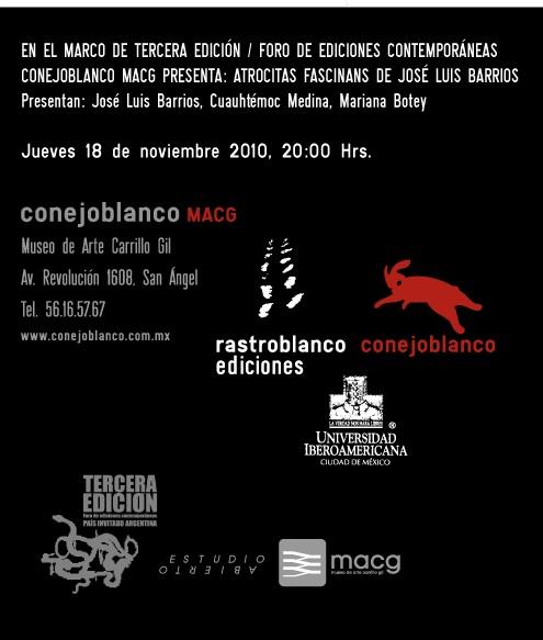 conejo Conejoblanco presenta su primer proyecto editorial