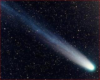 La 'necropanspermia' es sugerida como una manera de sembrar vida en la Tierra Fotografía del cometa Hyakutake