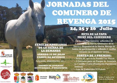 Actividades de julio en la casa de la madera Jornadas del comunero de Revenga 2015