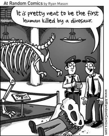 Very First T-Rex Victim (At Random Comics)