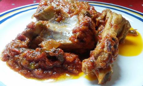 Costillas de Cerdo con Tomate Costillas de Cerdo con Tomate