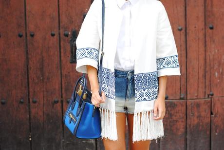 Blue sunglasses. Blue sunglasses.