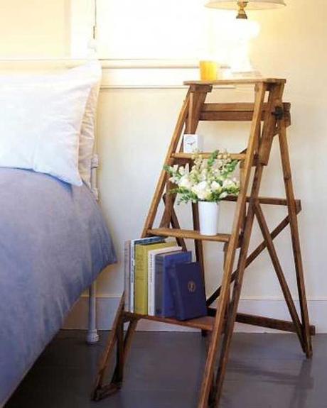 decorating ideas for old ladders