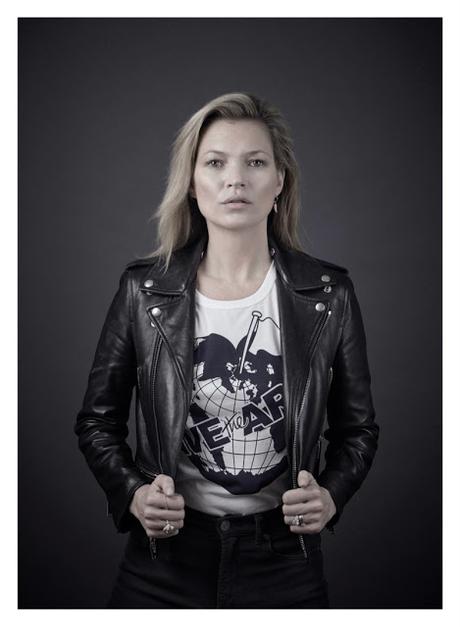 Kate Moss, Sienna Miller, Naomi Campbell y más posasn para las camisetas de Save The Artic Kate Moss, Sienna Miller, Naomi Campbell y más posasn para las camisetas de Save The Artic