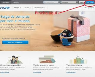 Como crear una cuenta Paypal Gratis