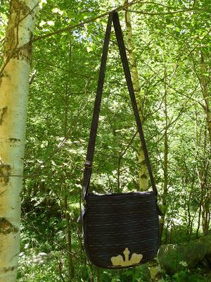 Bolso bandolera con telas japonesas Bolso bandolera con telas japonesas