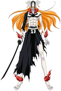 Ichigo del manga Bleach, en su transformación