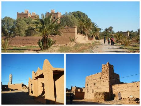 De las dunas de Erg Lahnithie al poblado de Ouled Driss (Marruecos)