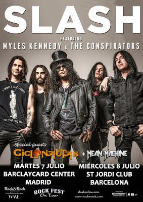 Slash - Barcelona 8 de Julio de 2015 - Sant Jordi Club
