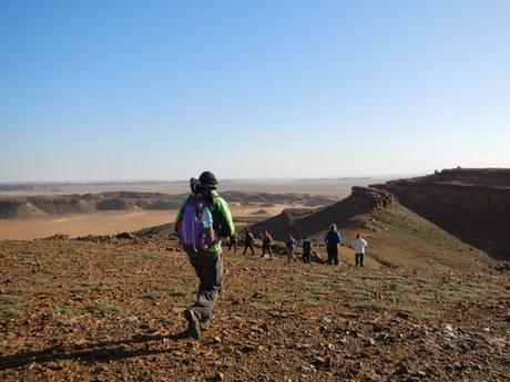 Dunas y montañas Tidri. Valle del Draa (Marruecos)