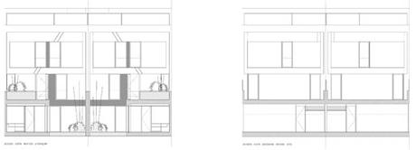 Elevation NUEVAS IMÁGENES DE OBRA DE LAS VIVIENDAS ADOSADAS DISEÑADOS POR A-CERO EN PAMPLONA