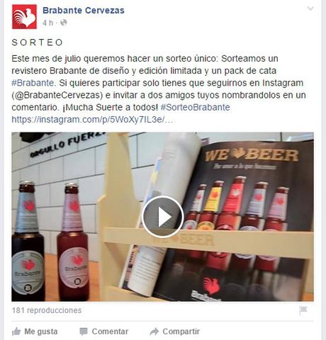 consejos para mejorar tu blog, social media restaurantes, ideas para escribir tu blog, ideas para escribir en verano, brabante cerveza