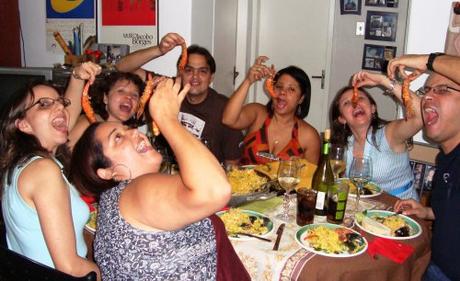 La emoción canalizada a través de la comida. comida