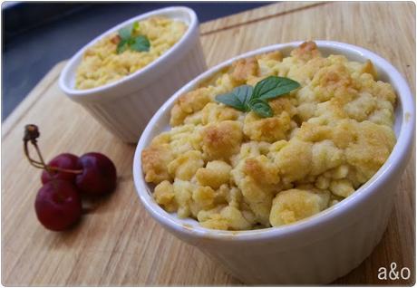 Streuselkuchen de cerezas Streuselkuchen de cerezas
