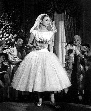 Amor de película, Vestido de Novia de película. FunnyFace_audrey