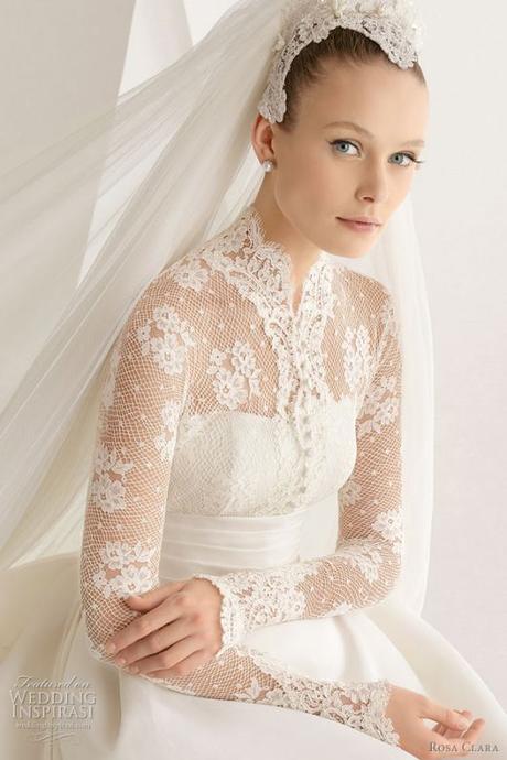 Amor de película, Vestido de Novia de película. grace-kelly-inspired-wedding-dress-rosa-clara