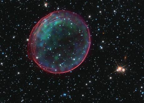 Una Burbuja en el espacio snr