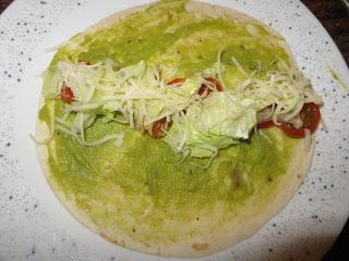 FAJITAS DE GAMBAS Y GUACAMOLE FAJITAS DE GAMBAS Y GUACAMOLE